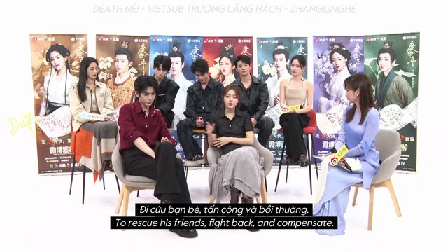 Eng-Vietsub | 020724 | Tuyên truyền phim Độ Hoa Niên - Live Weibo | Trương Lăng Hách, Triệu Kim Mạch, Trần Hạc Nhất, Lưu Húc Uy,..