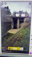 Apertura de las compuertas del canal de conexión de los embalses de Entrepeñas y Buendía. Autoría: CHT
