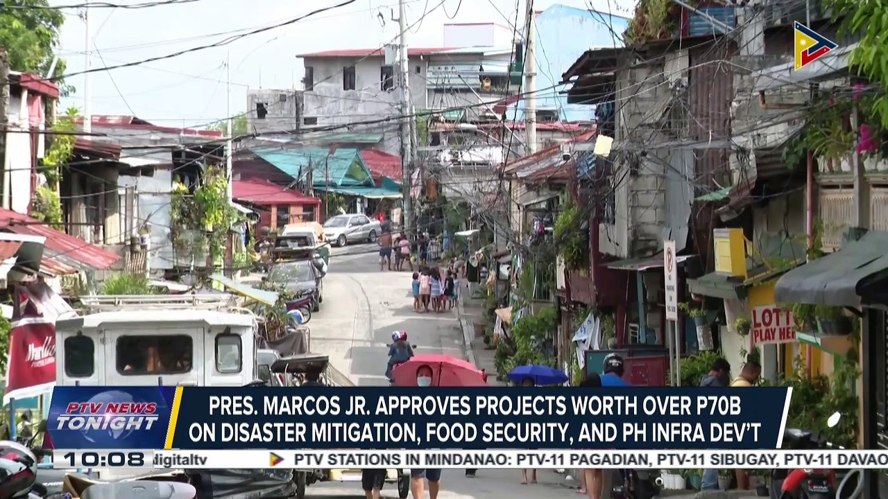 PBBM approves projects worth over P70-B on disaster mitigation, food security, and PH infra dev’t
