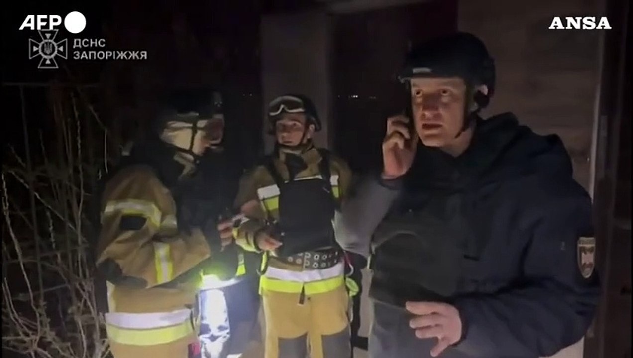 Ucraina, droni russi su Zaporizhzhia: morti e feriti