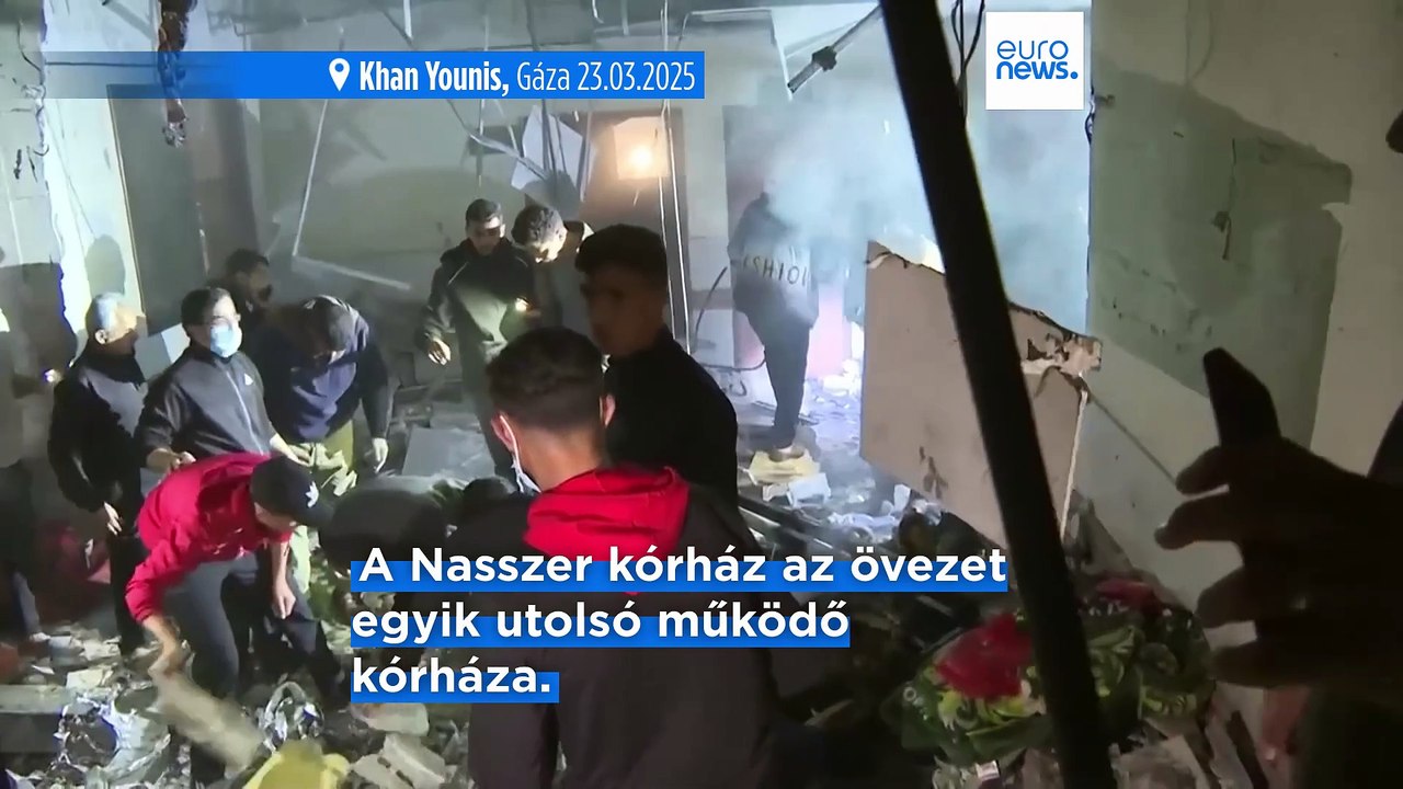 Izraeli támadás érte a Gázai övezet legjelentősebb kórházát