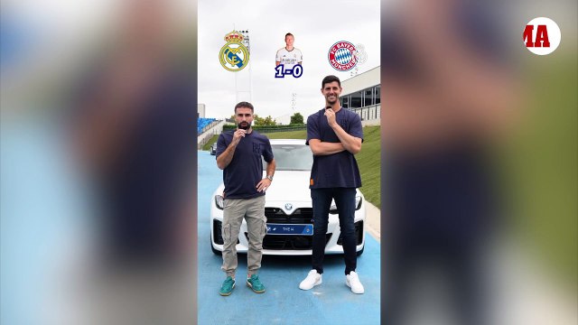 ¡Nombra al jugador! El divertido juego entre Courtois y Carvajal