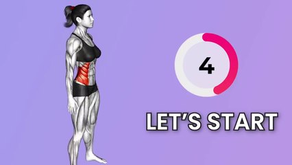 10 Min Standing Workout➜ LOSE 2 INCHES OFF WAIST in 1 Week _ Small Waist Exercises For ABS _ Waist