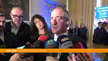 Sicurezza, Zaia "Veneto laboratorio grazie ad accordo con Viminale"