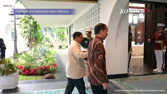 Momen Prabowo Ajak Jokowi Buka Puasa Bersama di Istana