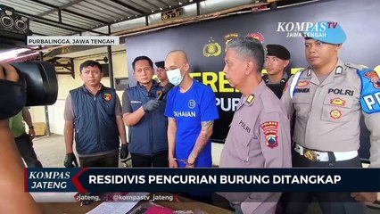 Residivis Pencurian Burung Ditangkap