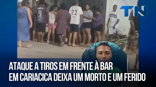 Ataque a tiros em frente à bar em Cariacica deixa um morto e um ferido