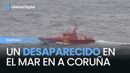 Buscan a un hombre arrastrado por una ola en A Coruña mientras se hacía un selfie