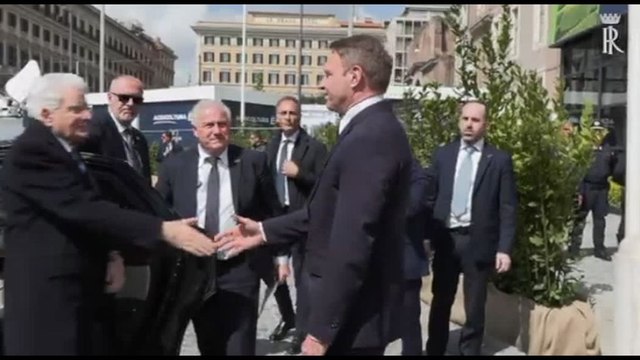 Usa-Ue, Mattarella: dazi? Speriamo che il buon senso prevalga