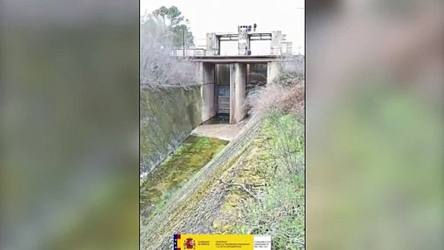 Se abre el trasvase Entrepeñas-Buendia por primera vez desde 1997