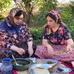 Village Lifestyle & Cooking by a young Girl