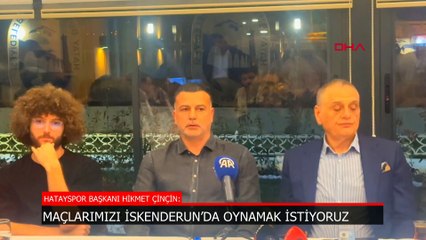 Hatayspor'un inancı tam!