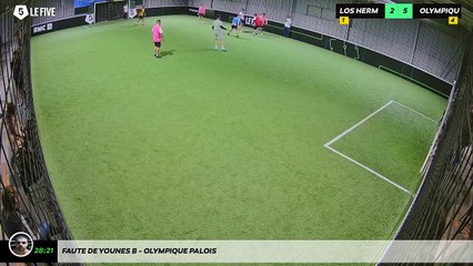 Faute de Younes B - Olympique Palois