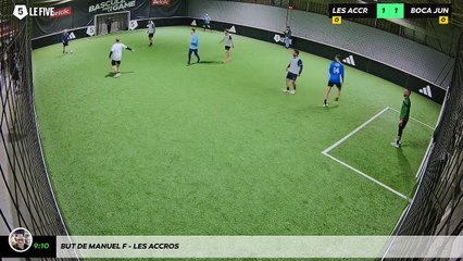 But de Manuel F - Les Accros