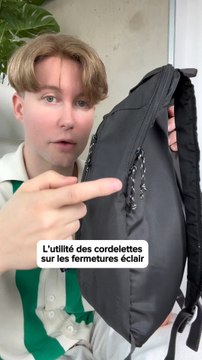 À propos des cordelettes des fermetures éclair ⚡️