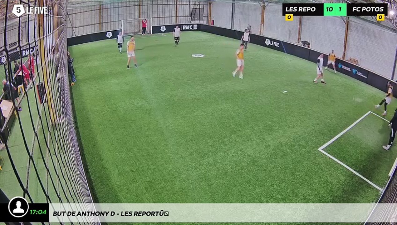 But de Anthony D - Les ReportÉs