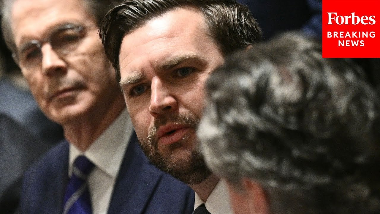 JD Vance Outright Accuses Biden Of Hurting 'The Project Of World Peace' At Cabinet Meeting