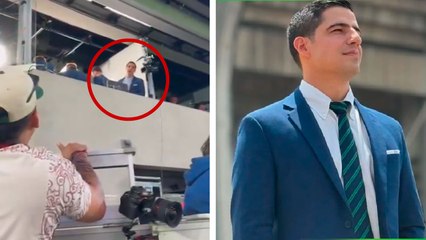 León: Aficionados de la Selección Mexicana recriminan a Andrés Vaca por sus críticas por la multipropiedad