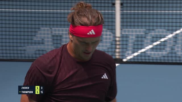 Miami - Zverev attend Fils