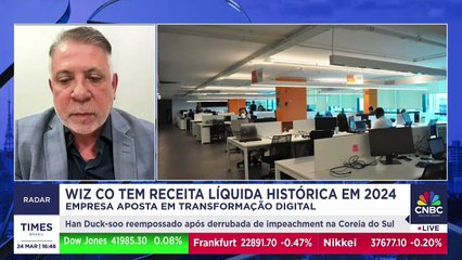 Corretora Wiz Co atingiu receita de R$ 1 bilhão em 2024; CEO da empresa relata dado histórico