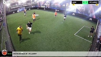 Faute de Paul W - Fc Larny