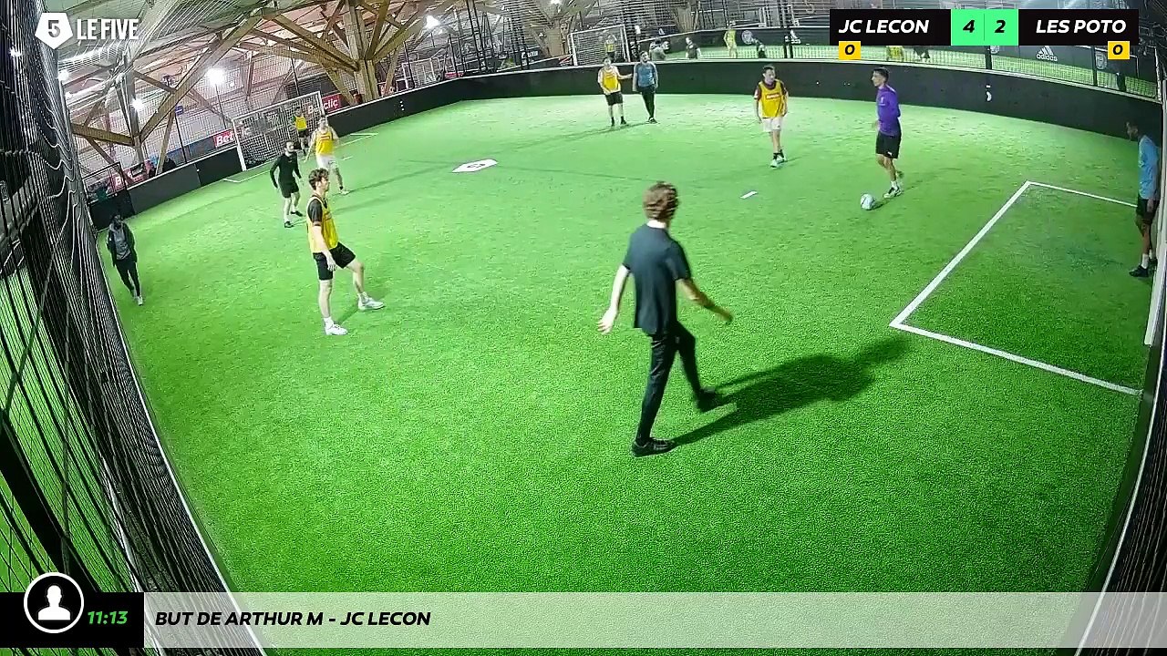 But de Arthur M - Jc Lecon