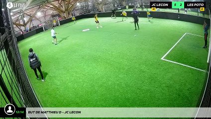 But de Matthieu D - Jc Lecon