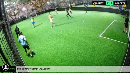 But de Matthieu D - Jc Lecon
