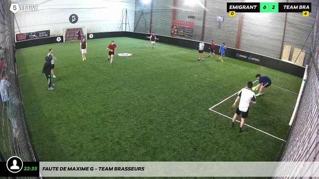 Faute de Maxime G - Team Brasseurs