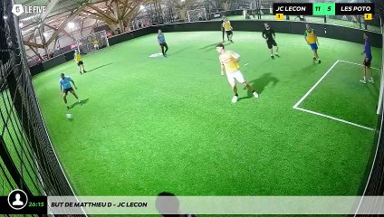 But de Matthieu D - Jc Lecon