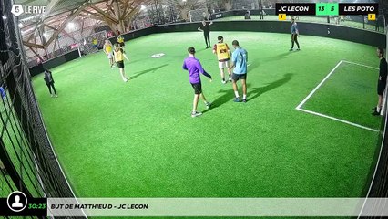 But de Matthieu D - Jc Lecon