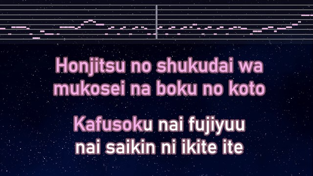 Karaoke♬ Lost One's Weeping ft. Rin Kagamine - Neru【No Guide Melody】 Instrumental, Lyric Romanized