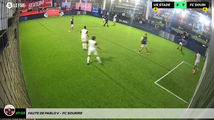 Faute de Pablo V - Fc Sourire
