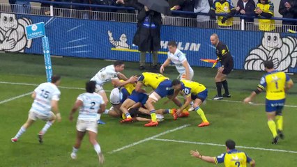 TOP 14 - Essai de Barnabé MASSA (ASM) - ASM Clermont - Racing 92