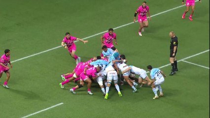TOP 14 - Essai de Lucas MARTIN (AB) - Stade Français Paris - Aviron Bayonnais