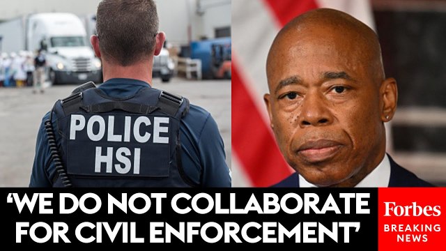 NYC Mayor Adams Asked How DHS Gained Access To Summonses For Columbia Student That Were Dismissed