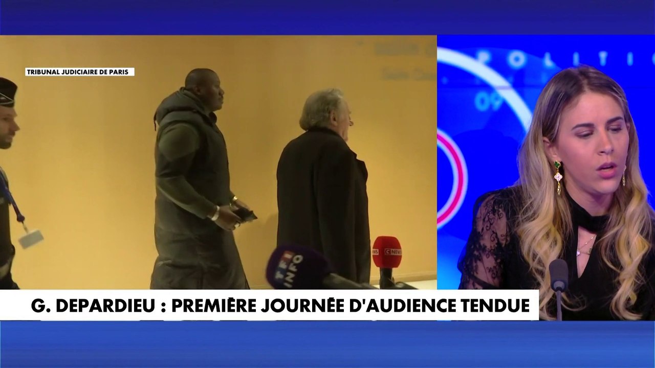 Sarah Saldmann parle de la première journée du procès de Gérard Depardieu et de certaines féministes