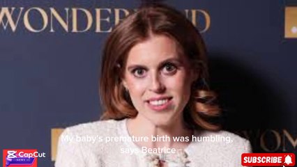 Princess Beatrice shares her emotions about her baby girl