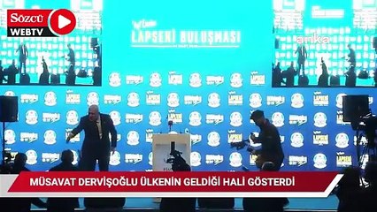 Müsavat Dervişoğlu ülkenin geldiği hali gösterdi