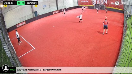 Faute de Anthonin D - Esperion Fc P24