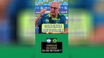 Brésil - dorival défend vinicius