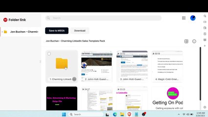 Jon Buchan - Charming LinkedIn Sales Template Pack - Made with Clipchamp
