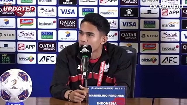 Marselino Ferdinan Sebut Timnas Indonesia Optimis Incar Kemenangan dari Bahrain