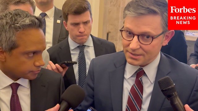 Speaker Johnson Tells Reporters That 'Activist Judges Are A Serious Threat'