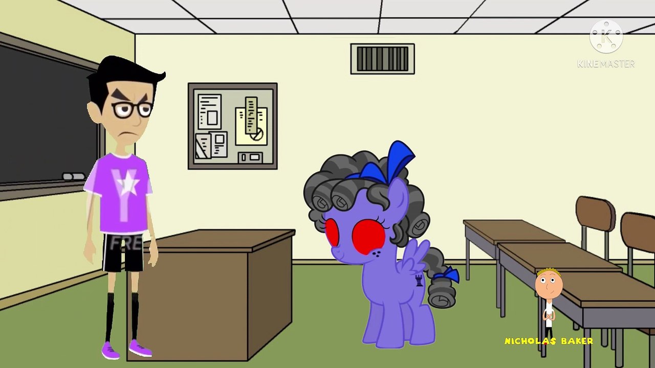 Dark Cozy Glow Smashes The Classroom TV And Gets Grounded