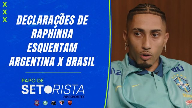 Raphinha SOLTA O VERBO para Romário pré-Clássico! Fla se aproxima de Jorginho | PAPO DE SETORISTA