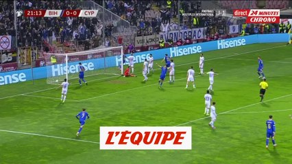 Les buts de Bosnie-Herzégovine - Chypre - Foot - Qualif. CM