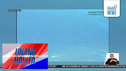 PCG – China, muling naglatag ng floating barriers sa Bajo de Masinloc | Unang Balita