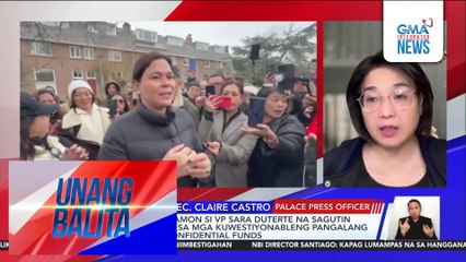 Panayam kay Usec. Claire Castro, Palace Press Officer | Unang Balita