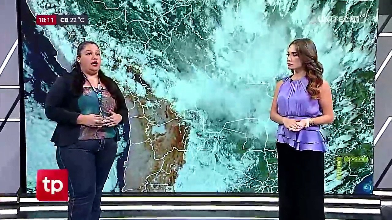 Advierten que en las siguientes horas ingresará un frente frío a Santa Cruz, Cochabamba, Tarija y Chuquisaca